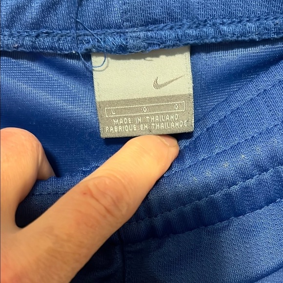 Nike Royal Blue Athletic Shorts w Pockets - Picture 2 of 4